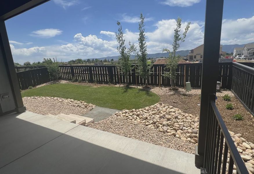 Homesite 263 Backyard Landscaping - 19 of 19
