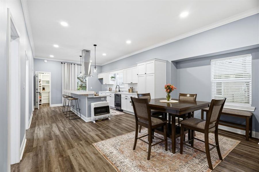 Furnished interior view inside a new home in , Alvord (Image 11).