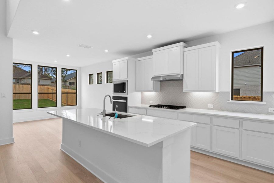 Open Concept Kitchen