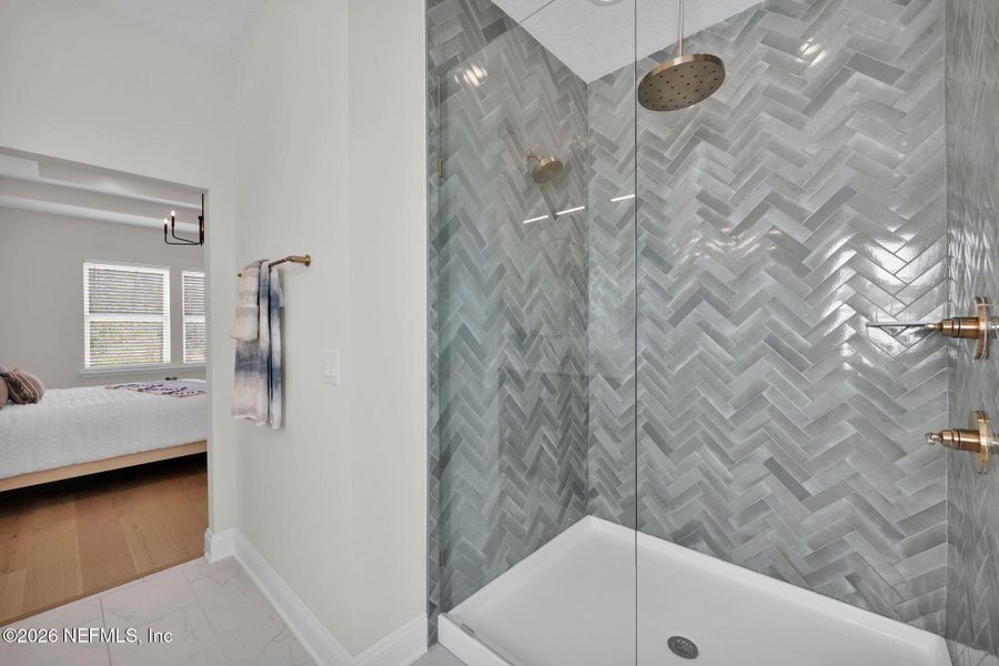 Furnished interior view inside a new home in , Ponte Vedra (Image 56).