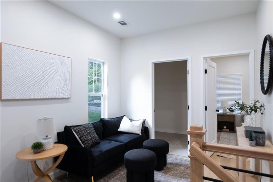 Furnished interior view inside a new home in , Atlanta (Image 3).