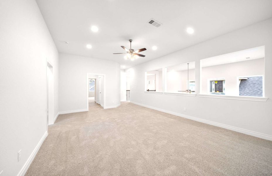 Representative unfurnished interior of a home built from the 3799AU by Ravenna Homes in Audubon 60′, Magnolia (Image 37).
