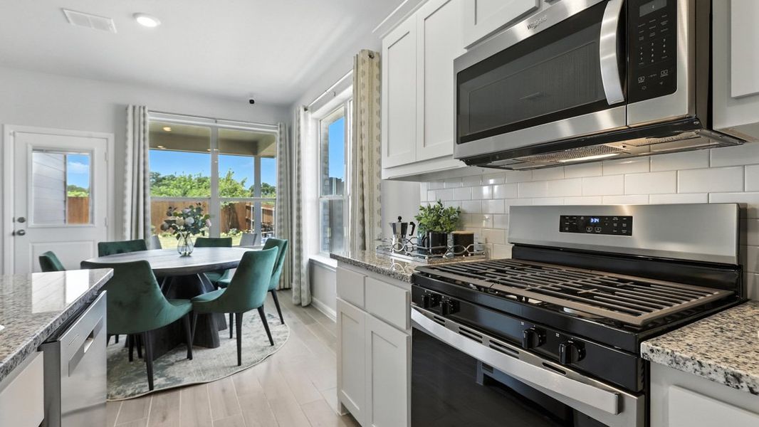 Furnished interior view inside a new home in Lankford Farms, Cleburne (Image 28).