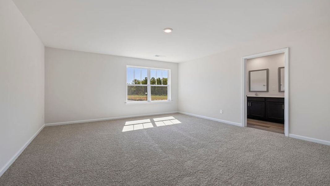 Spacious, unfurnished interior of a new home in Village Grove, Greenville (Image 27). Spacious, unfurnished interior of a new home in Village Grove, Greenville (Image 27).