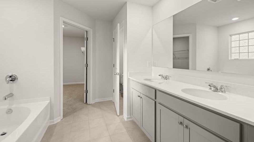 Furnished interior view inside a new home in Liberty Crossing, Braselton (Image 6). Furnished interior view inside a new home in Liberty Crossing, Braselton (Image 6).