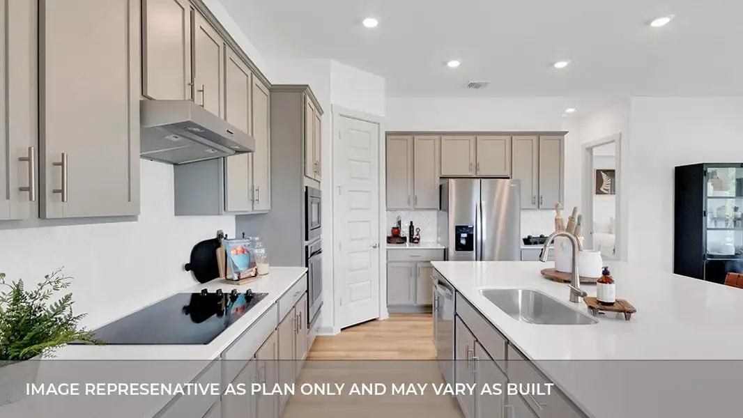 Furnished interior view inside a new home in Rosenbusch Ranch, Leander (Image 10). Furnished interior view inside a new home in Rosenbusch Ranch, Leander (Image 10).