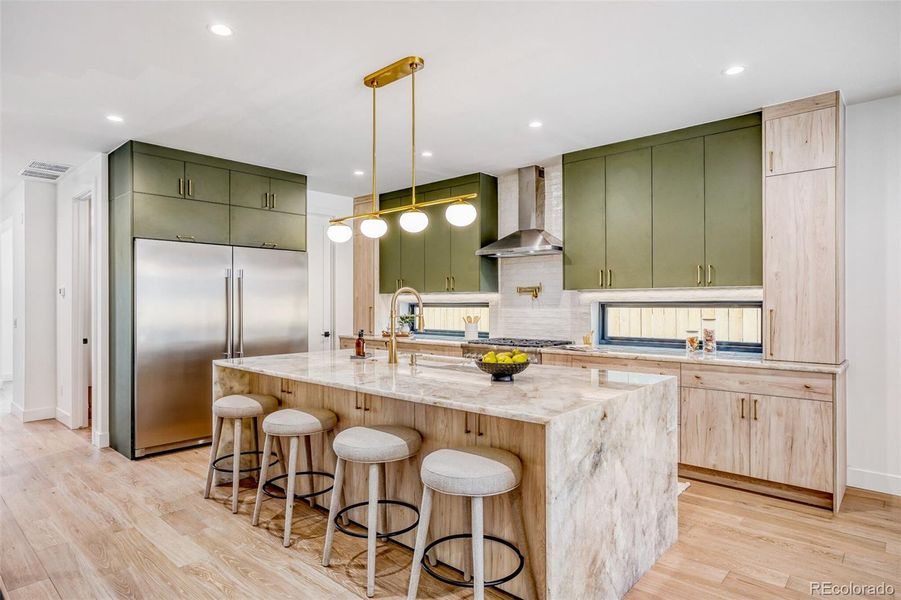 Furnished interior view inside a new home in , Denver (Image 13).