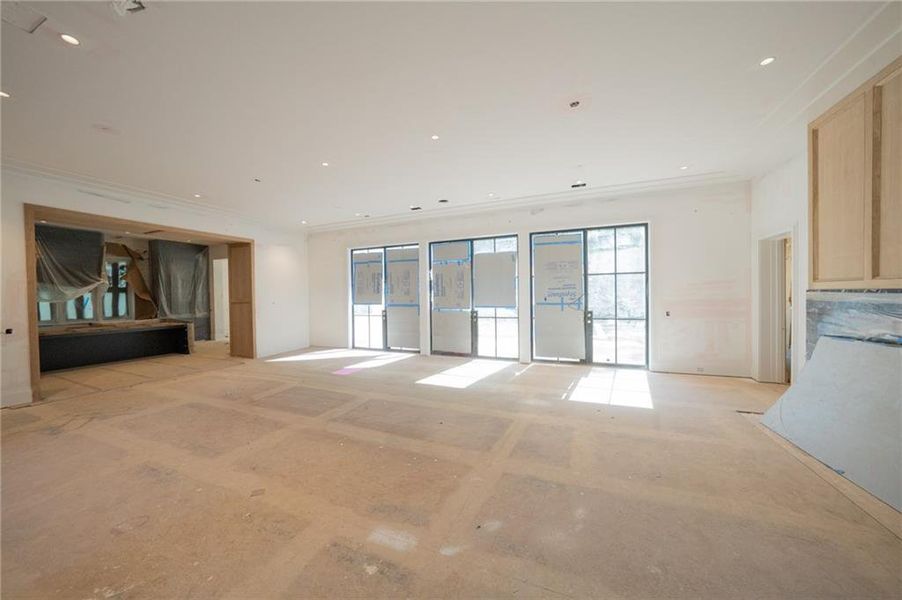 In-progress construction of a new home in , Fayetteville, GA (Image 14).