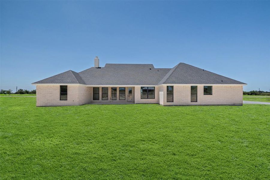 Exterior details and patio area of a home in , Weatherford (Image 9). Exterior details and patio area of a home in , Weatherford (Image 9).