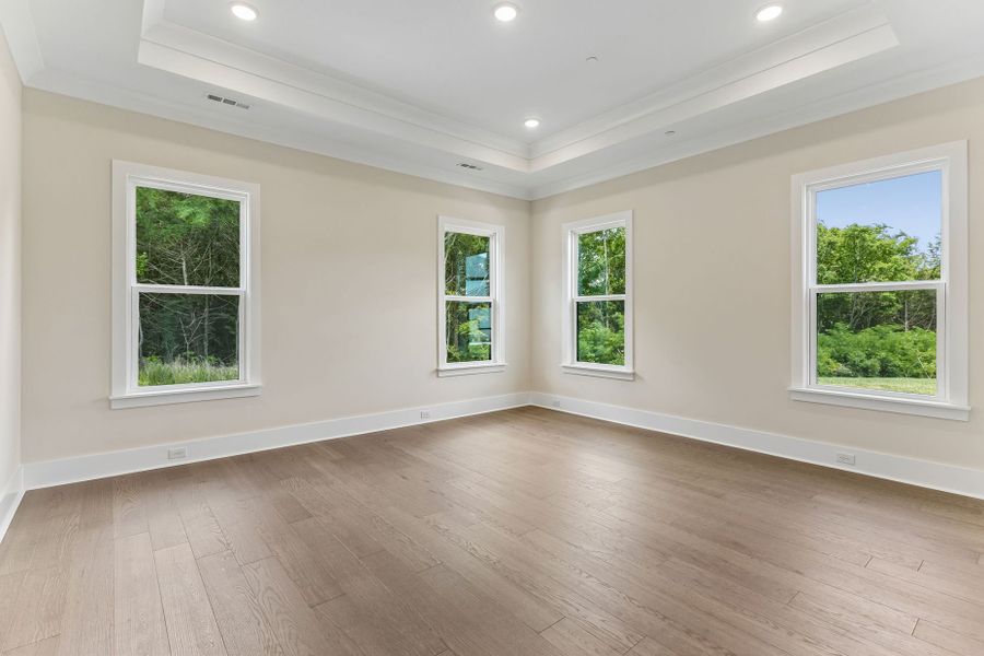 Representative unfurnished interior of a home built from the Harrington by John Wieland in Willow Ridge, Nolensville (Image 42).