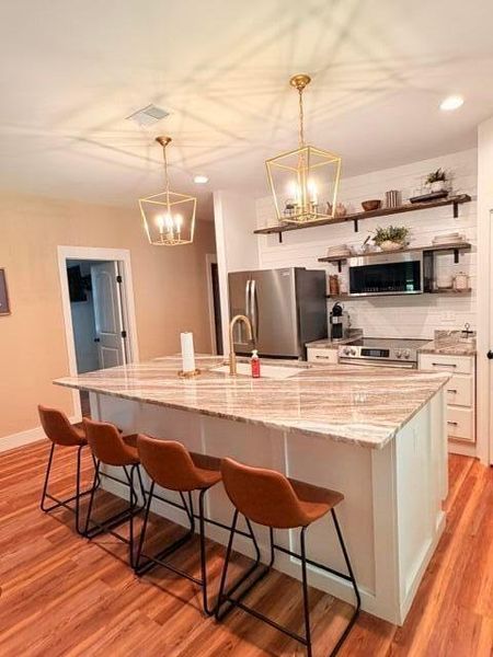Furnished interior view inside a new home in , Manning (Image 80).
