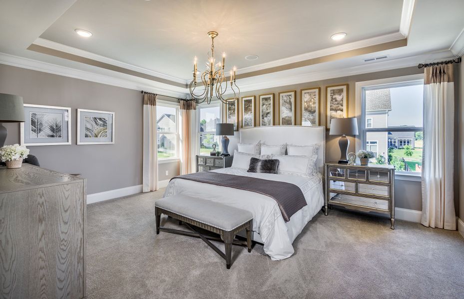 Large Owner's Suite in new home for sale by John Wieland Homes Nolensville