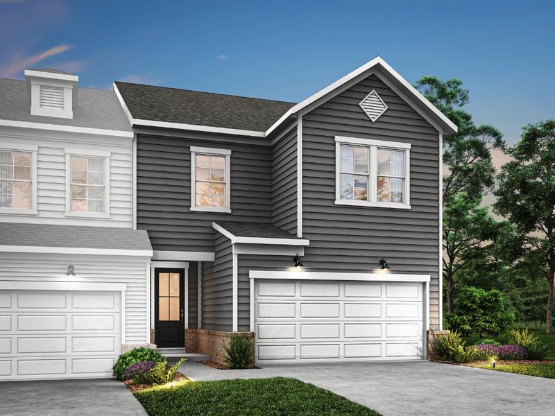 Representative exterior photo of a completed home built from the Stuart by Tri Pointe Homes in Millstone, Cramerton, NC (Image 24). Representative exterior photo of a completed home built from the Stuart by Tri Pointe Homes in Millstone, Cramerton, NC (Image 24).