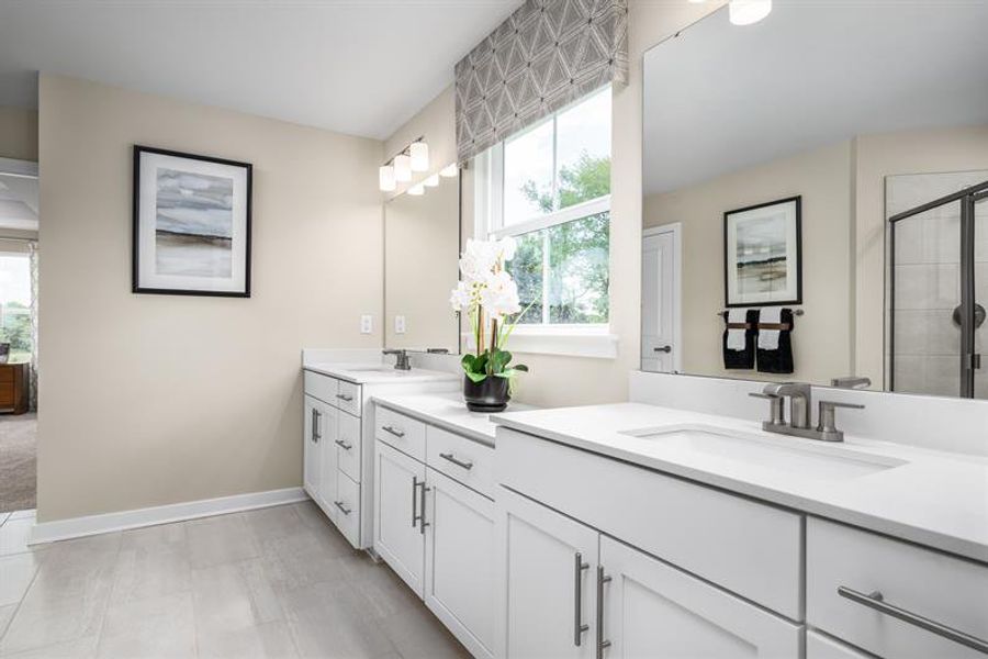 Representative furnished interior of a home built from the Corsica by Ryan Homes in Muirwood, Murfreesboro (Image 23).