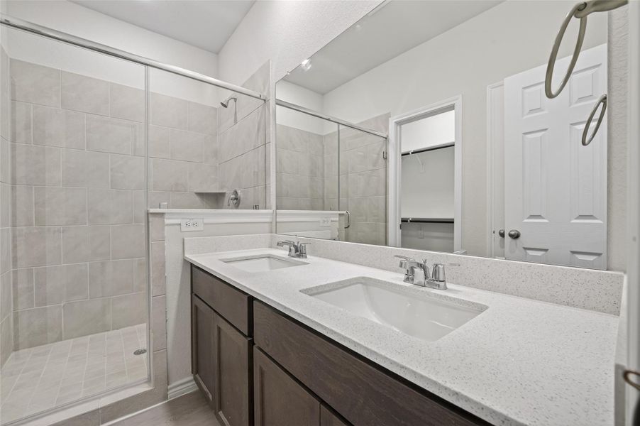 Furnished interior view inside a new home in , Houston (Image 8).