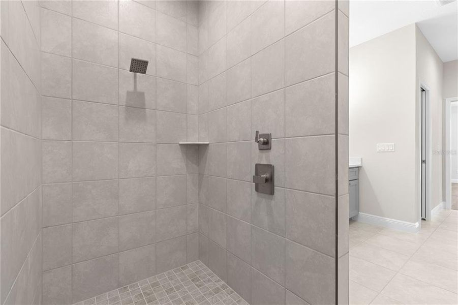 PRIMARY SUITE WALK IN SHOWER