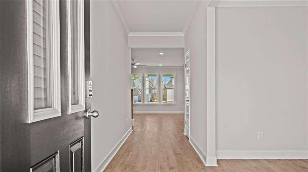 Spacious, unfurnished interior of a new home in Heritage Pointe, Senoia (Image 16). Spacious, unfurnished interior of a new home in Heritage Pointe, Senoia (Image 16).