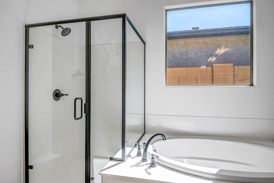 Furnished interior view inside a new home in Black Rock at Verrado, Buckeye (Image 14).