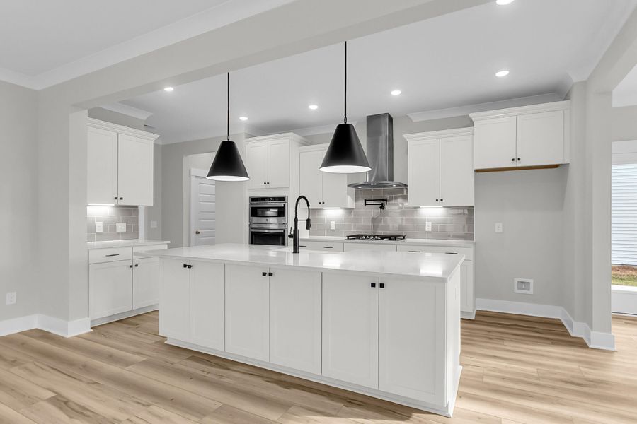 Furnished interior view inside a new home in , Summerville (Image 7).