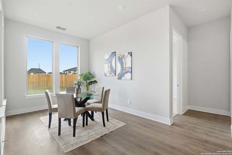 Furnished interior view inside a new home in Haby Hill 60s, San Antonio (Image 15).