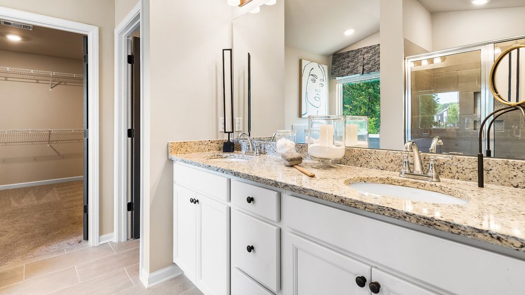 Furnished interior view inside a new home in Camp Creek Village, Atlanta (Image 36).