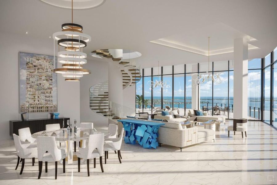 Living Room Rendering