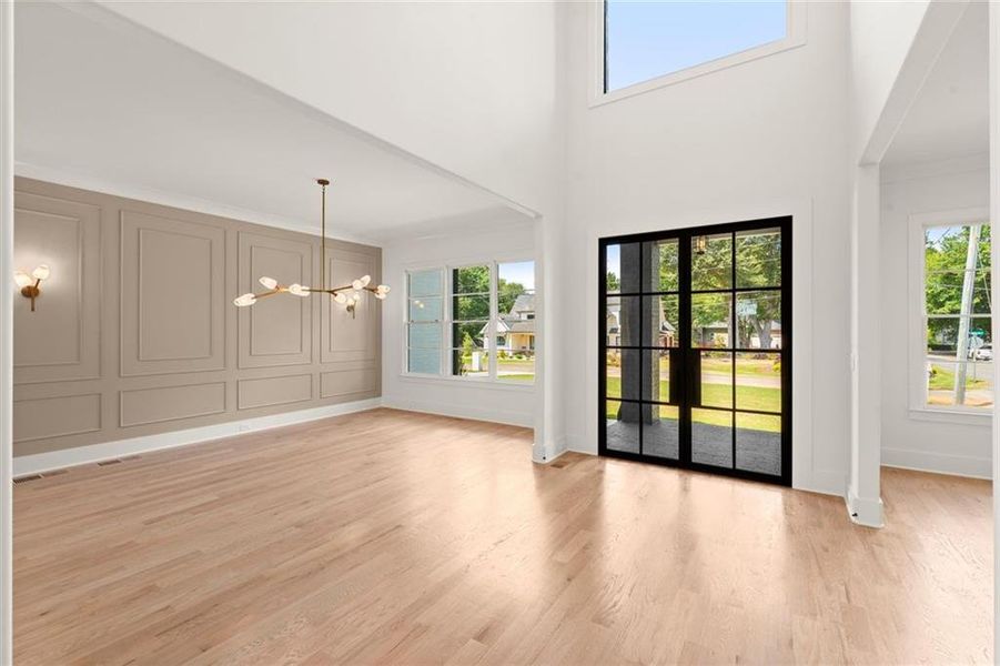 Spacious, unfurnished interior of a new home in , Marietta (Image 36).