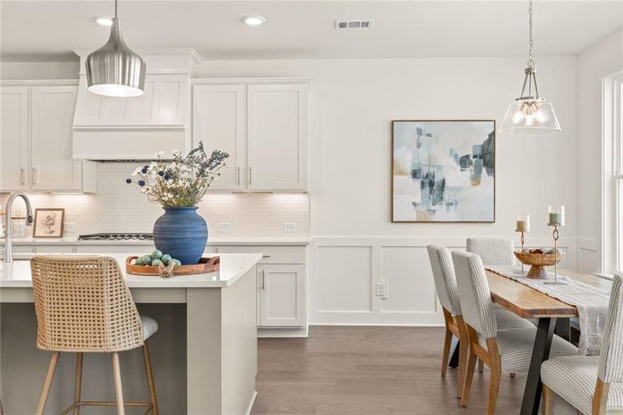 Furnished interior view inside a new home in , Gainesville (Image 51).