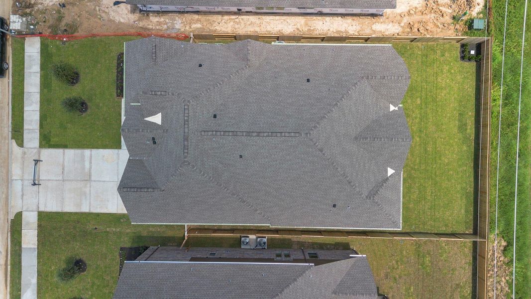 Furnished interior view inside a new home in Coastal Point, League City (Image 12).
