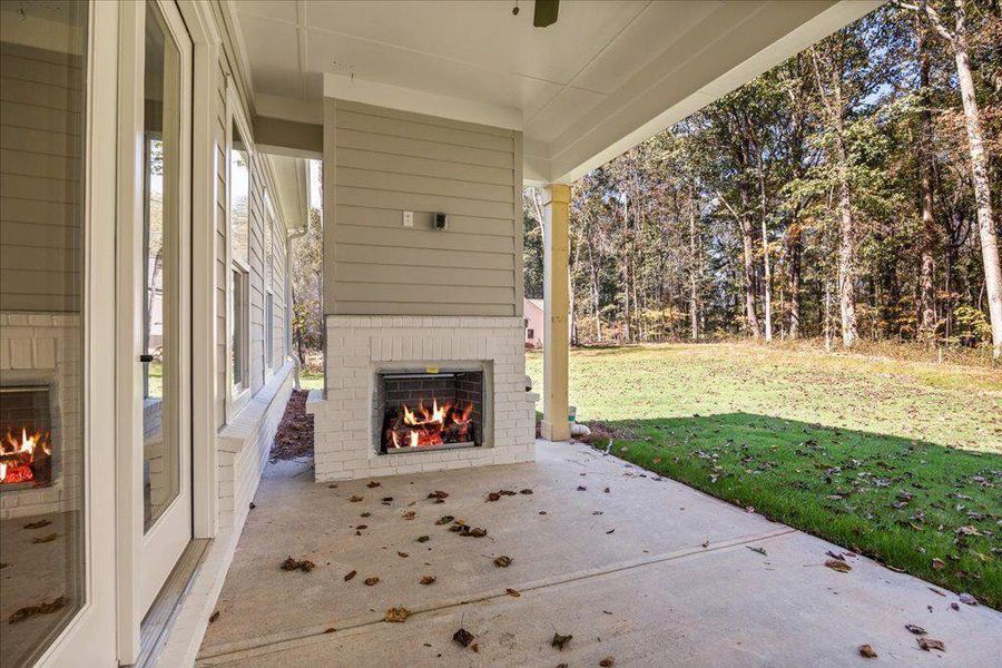 Exterior details and patio area of a home in , Cumming (Image 4).