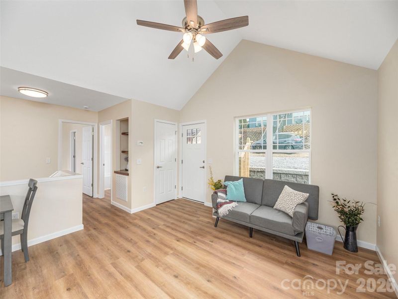 Furnished interior view inside a new home in , Waynesville (Image 9).