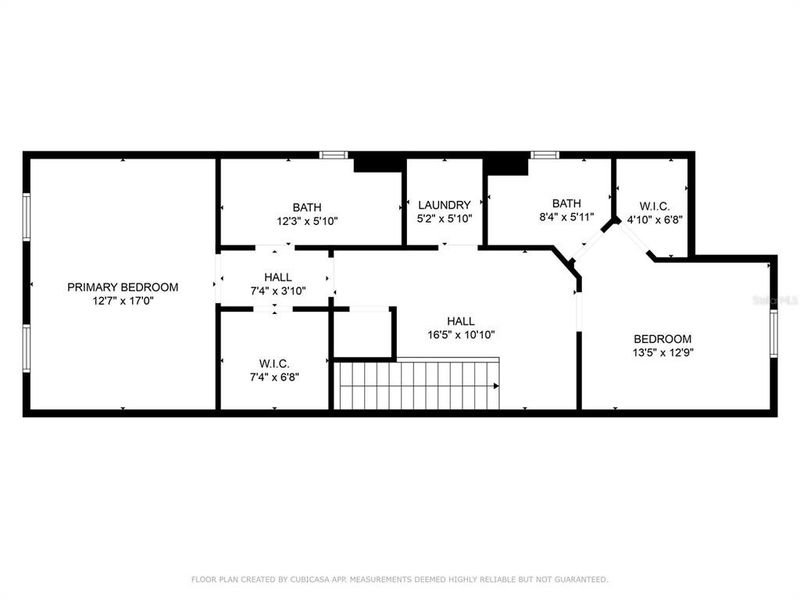 2D floor plan layout of this home in , Land O' Lakes, FL (Image 3).