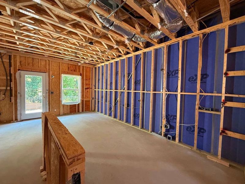 Kitchen Construction Progress