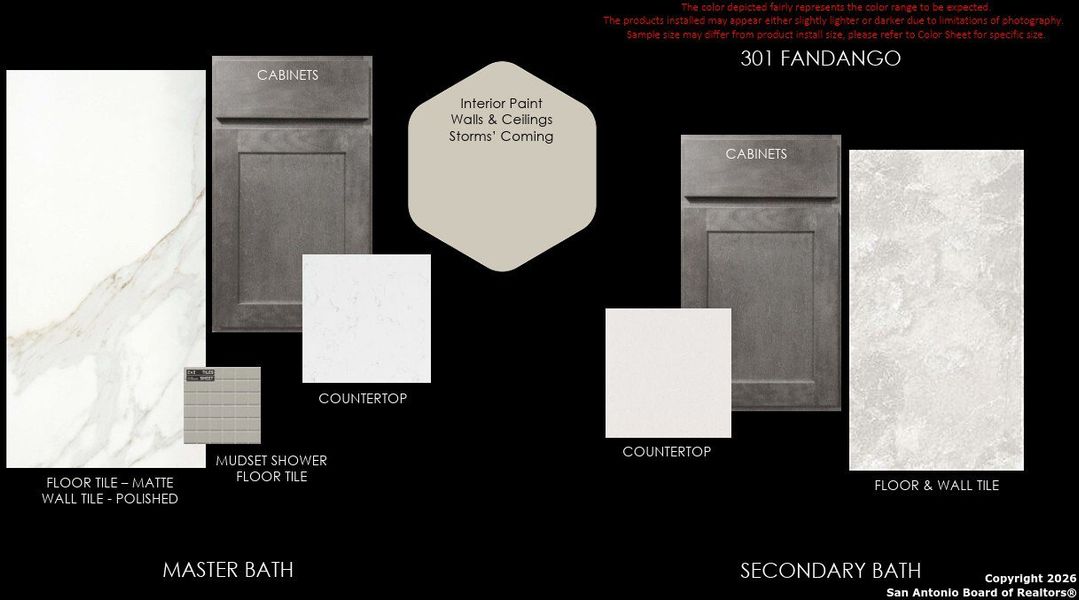 Sample of building materials used in homes in Esperanza, Boerne (Image 4).