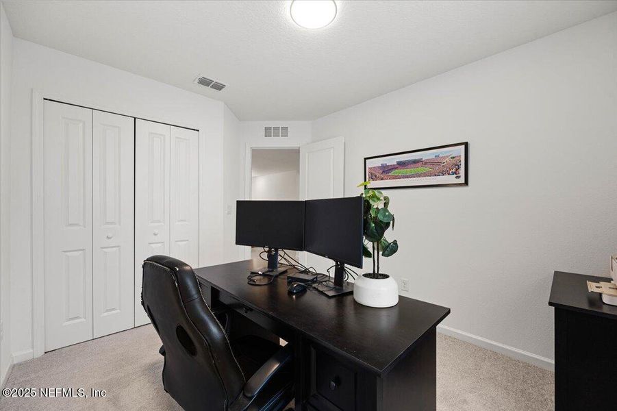 Furnished interior view inside a new home in Shearwater: Affordable Luxury Townhomes, St. Augustine (Image 34).