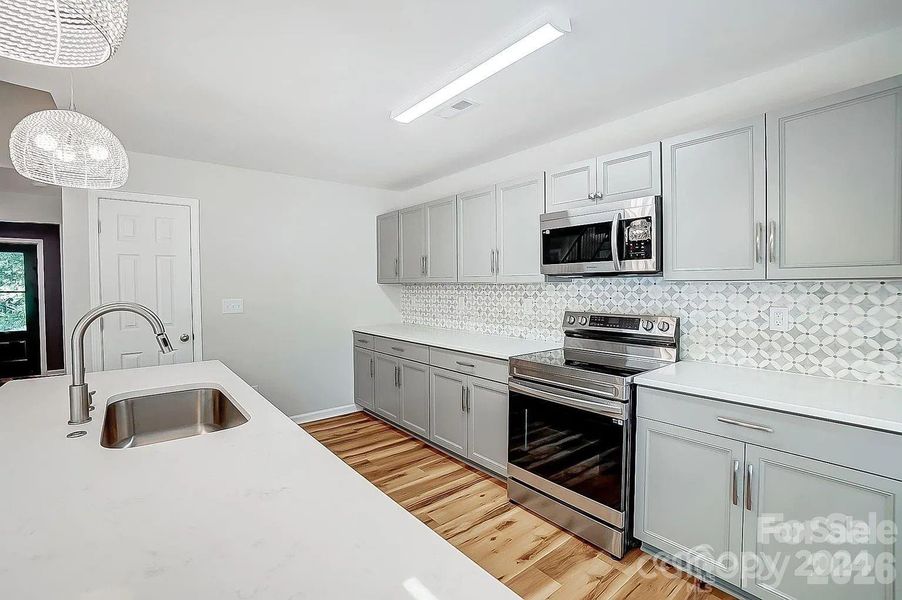 Furnished interior view inside a new home in , Charlotte (Image 6).
