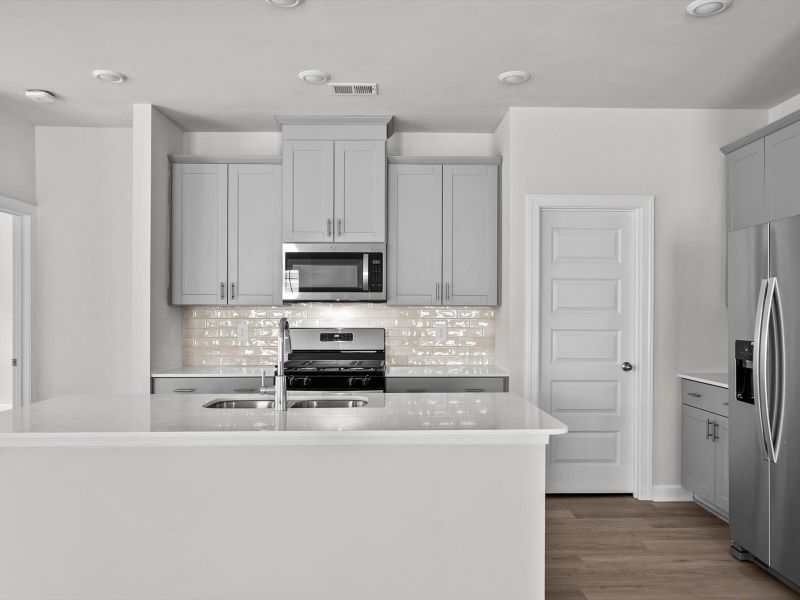 Furnished interior view inside a new home in Vickery Station, Woodruff (Image 5).