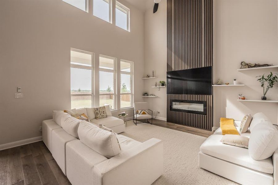 Furnished interior view inside a new home in Sweetgrass, Haslet (Image 12). Furnished interior view inside a new home in Sweetgrass, Haslet (Image 12).
