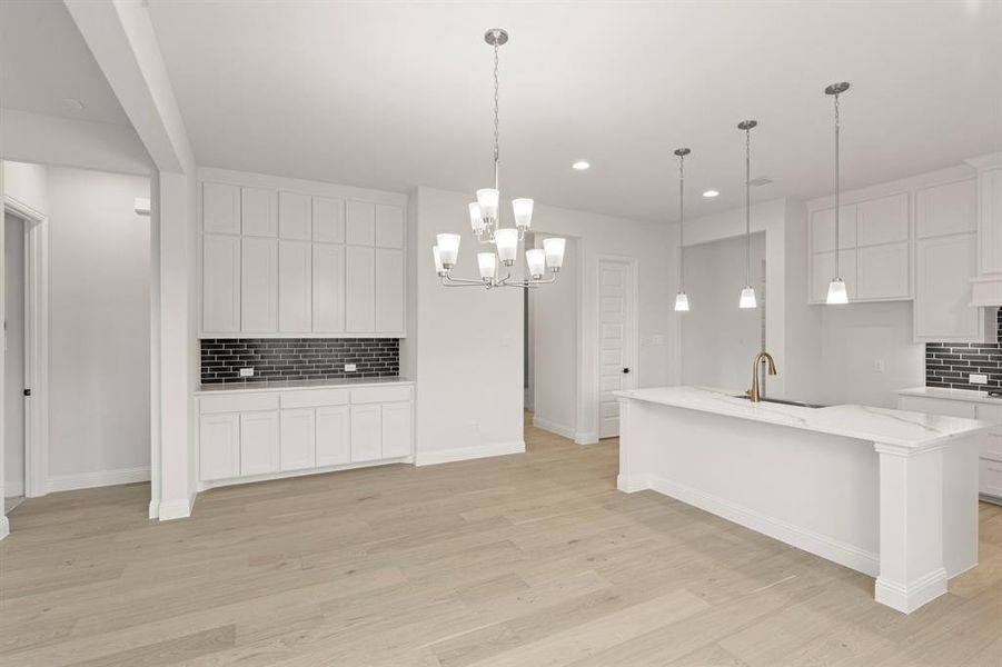 Furnished interior view inside a new home in Lake Shore Village, Rowlett (Image 11).