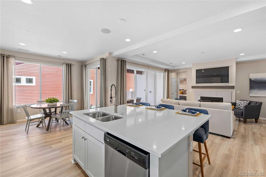 Furnished interior view inside a new home in , Aurora (Image 11).