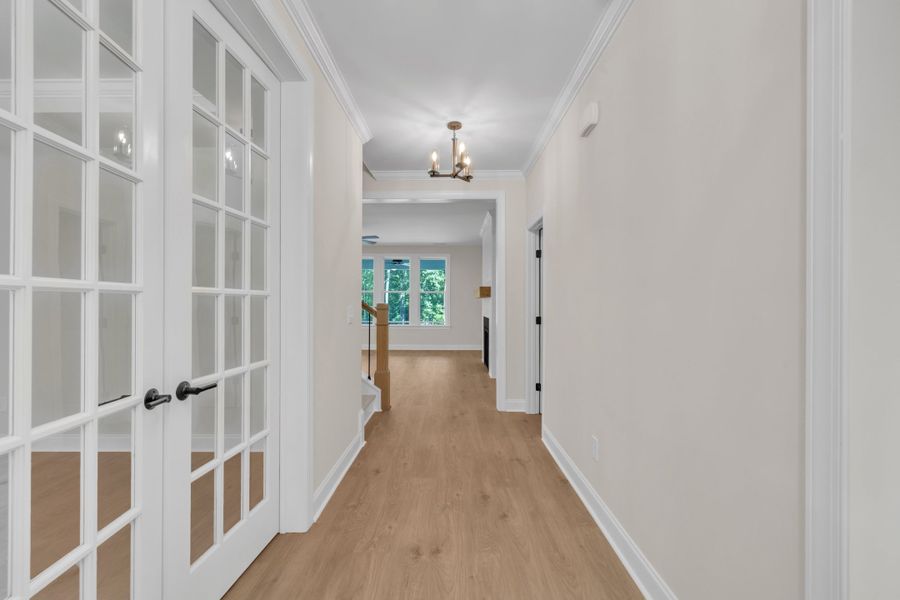 Representative unfurnished interior of a home built from the The Bradley by RobuckHomes in Baylee Ridge, Selma (Image 30). Representative unfurnished interior of a home built from the The Bradley by RobuckHomes in Baylee Ridge, Selma (Image 30).