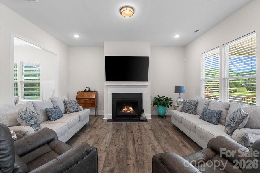 Furnished interior view inside a new home in , Clover (Image 9).