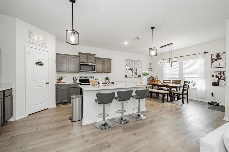 Furnished interior view inside a new home in , Crandall (Image 15).