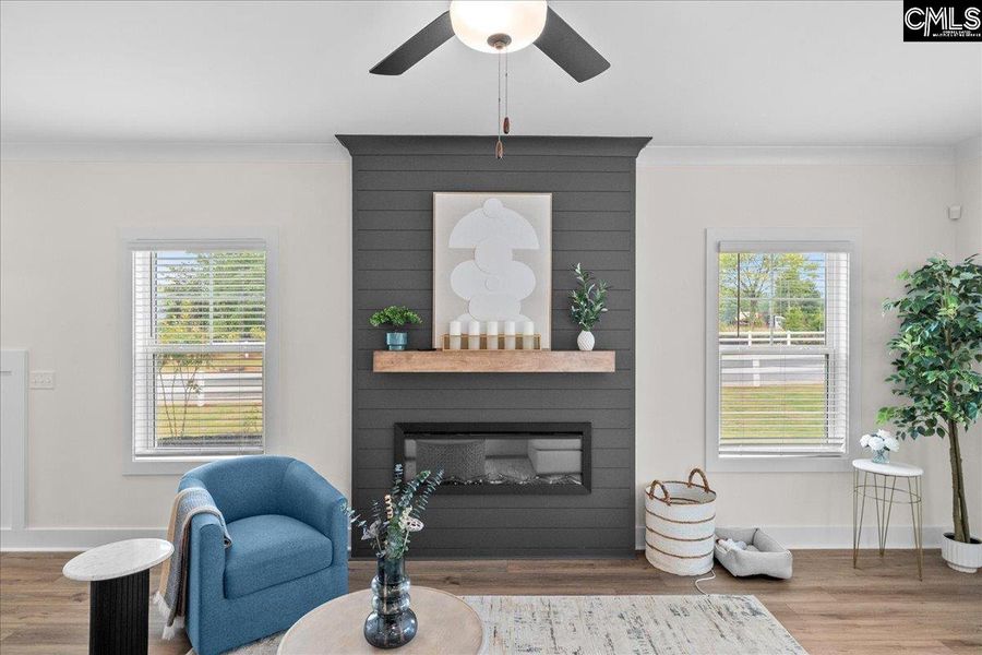 Furnished interior view inside a new home in Blythewood Farms, Blythewood (Image 6). Furnished interior view inside a new home in Blythewood Farms, Blythewood (Image 6).