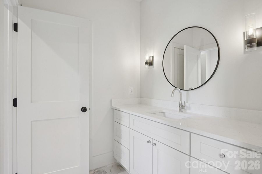 Furnished interior view inside a new home in , Huntersville (Image 27).