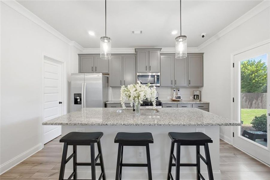 Furnished interior view inside a new home in Westgate Estates, Loganville (Image 35).