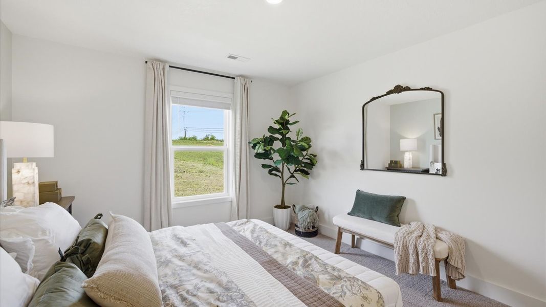 Furnished interior view inside a new home in Macon Townhomes, Seymour (Image 21).