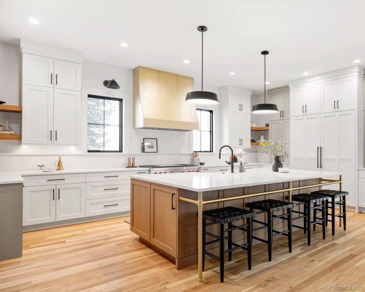 Furnished interior view inside a new home in , Denver (Image 11).