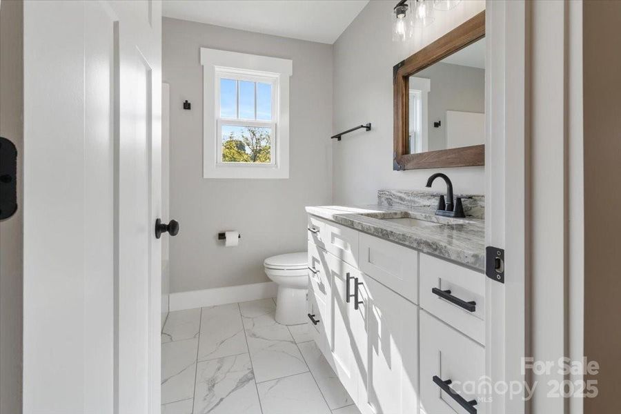 Furnished interior view inside a new home in , Marshall (Image 12).