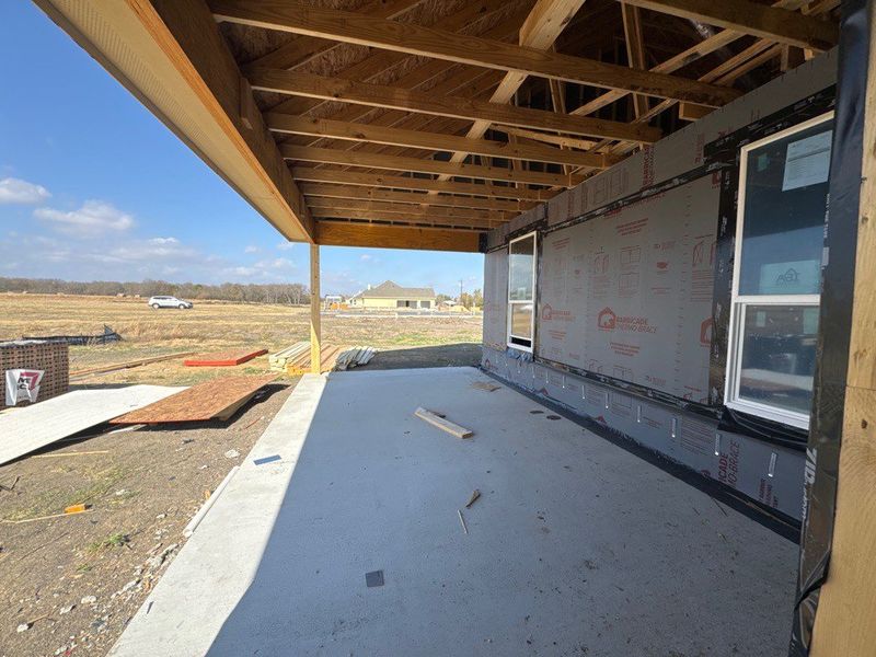In-progress construction of a new home in Terra Escalante, Blue Ridge, TX (Image 15). In-progress construction of a new home in Terra Escalante, Blue Ridge, TX (Image 15).